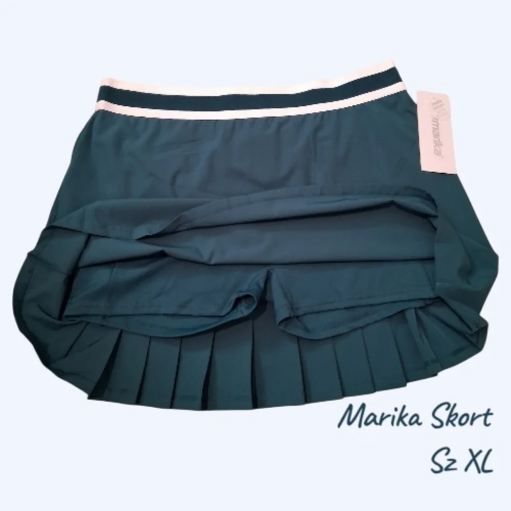 Nwt Marika Forest Green Skort Sz XL